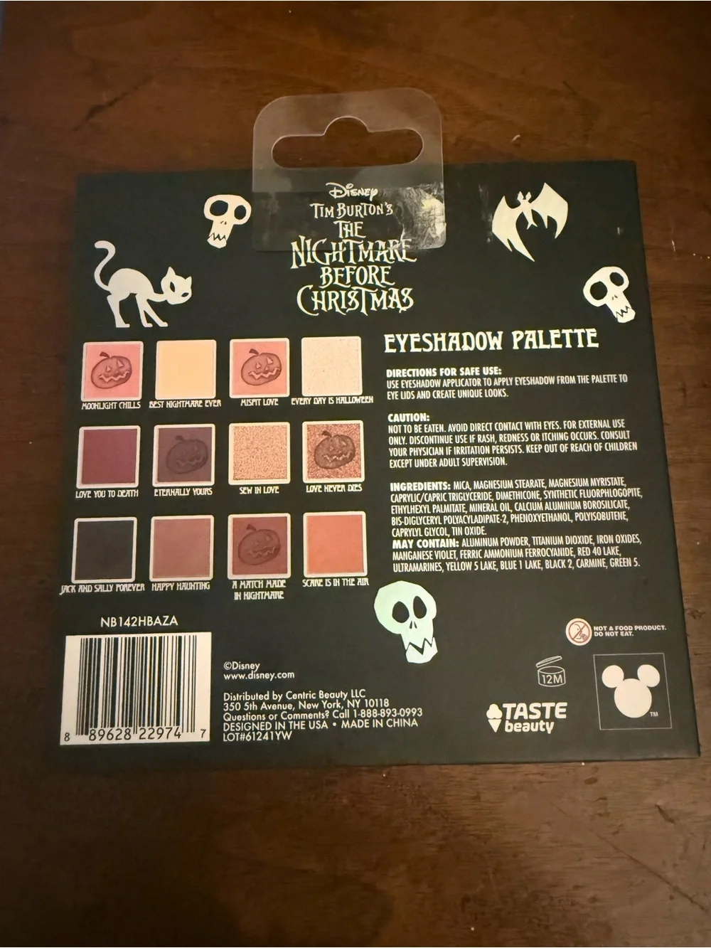 Disney The Nightmare Before Christmas Eyeshadow Palette